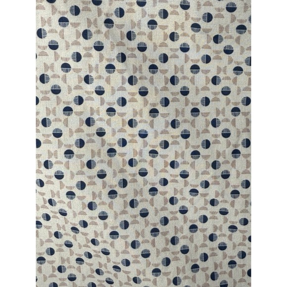 7 Diamonds 4 Way Stretch Men's M Geometric All Over Print Short Sleeve Button Up - Picture 7 of 12